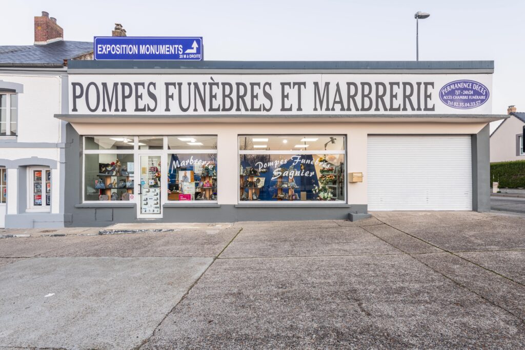 pompes funebre marbrerie sagnier